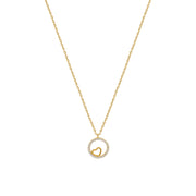 Herzring Halskette Gold