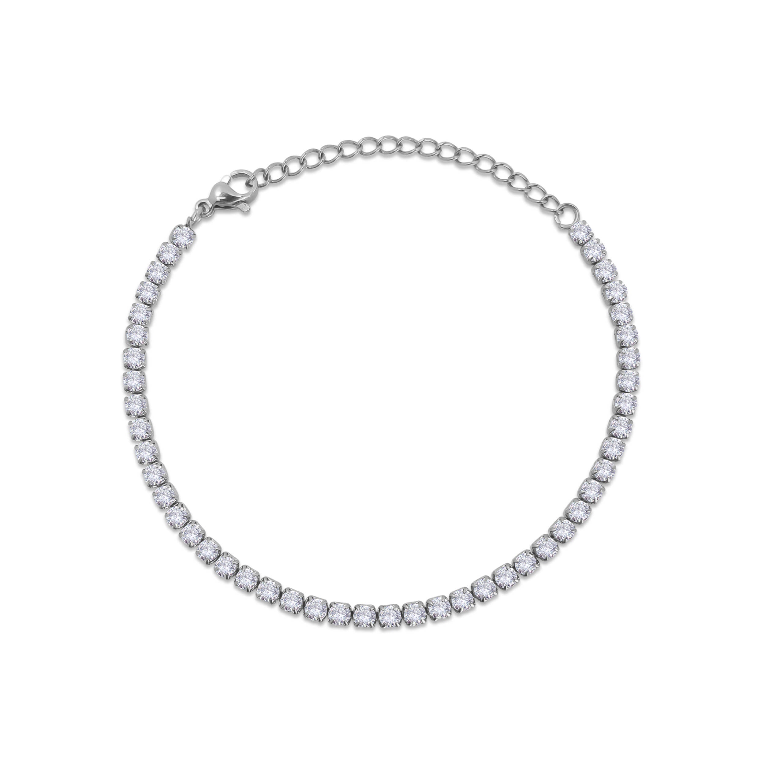 Tennis Armband Silber