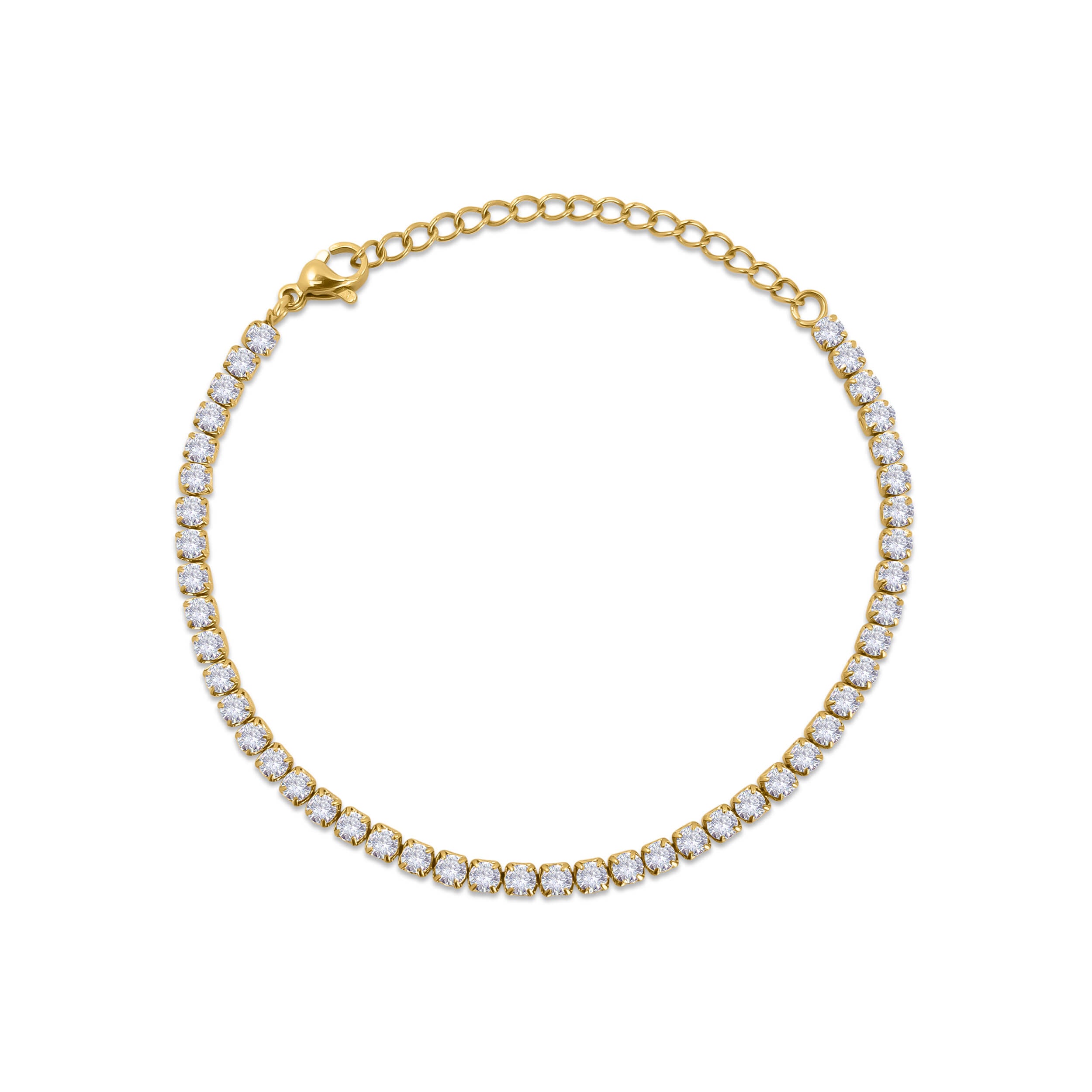 Tennis Armband Gold